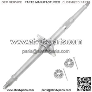 Rear Wheel Axle Shaft W/Nuts for Honda TRX450R TRX450 R 2006 2007 2008 2009