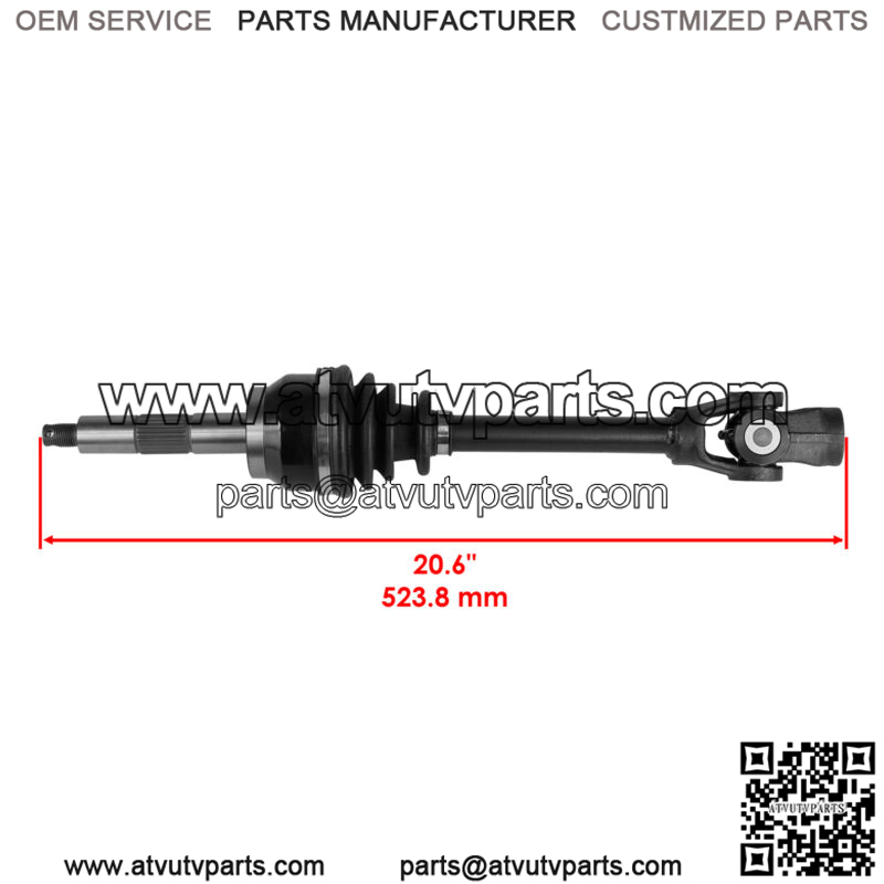 Front Left or Right CV Joint Axle for Polaris Sportsman 700 2002 / 1380153 - Image 2