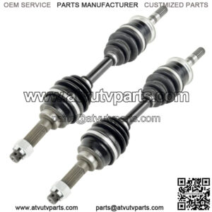 Front Right And Left CV Joint Axles for Kawasaki Bayou 400 KLF400B 4X4 1993-99