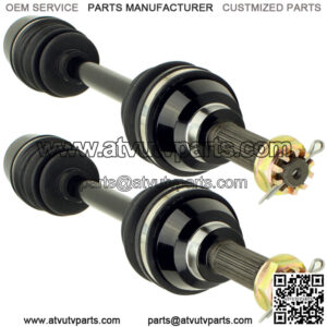 Front Right And Left CV Joint Axles for Suzuki LT-A450X King Quad 450 Axi 07-10