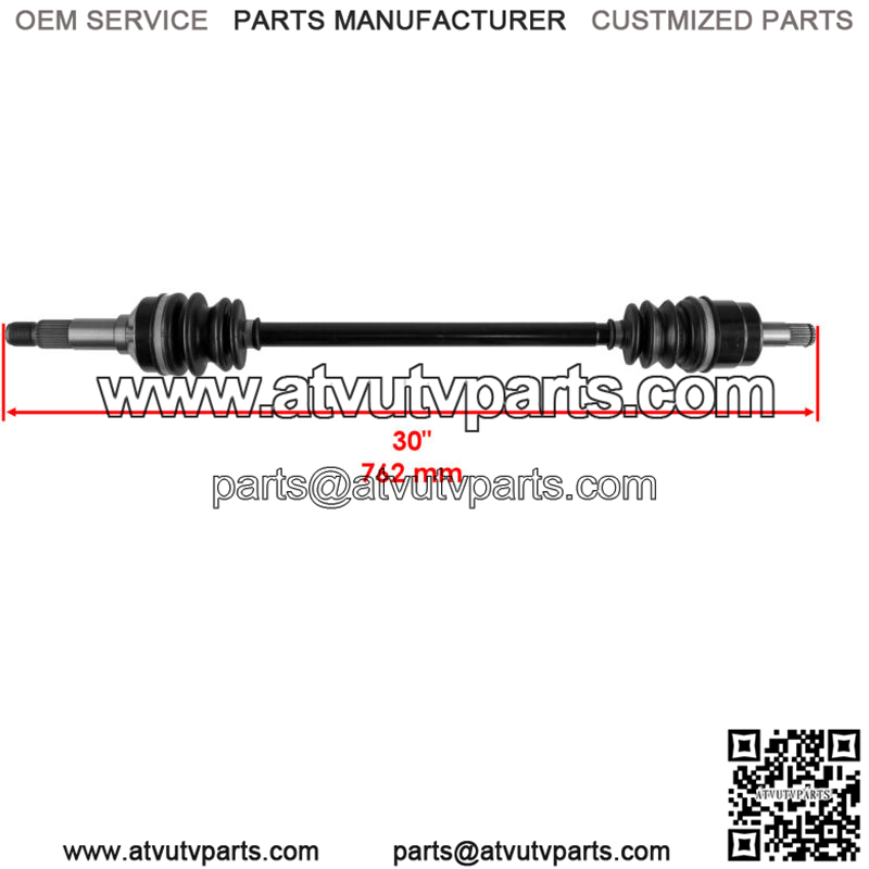 Front Left and Right CV Joint Axle fits Yamaha YXZ1000R YXZ1000 EPS 2016 - 2020 - Image 2