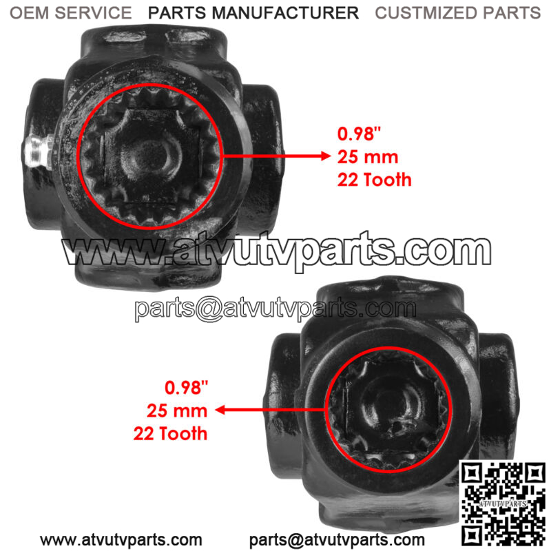 Front Propeller Drive Shaft Prop for Polaris RZR S 800 2009 2010 1332651 1332439 - Image 3