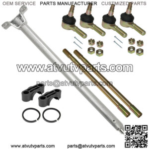 Steering Stem Shaft W/ Tie Rod End Kit for Yamaha Raptor 700 700R YFM700R 06-12