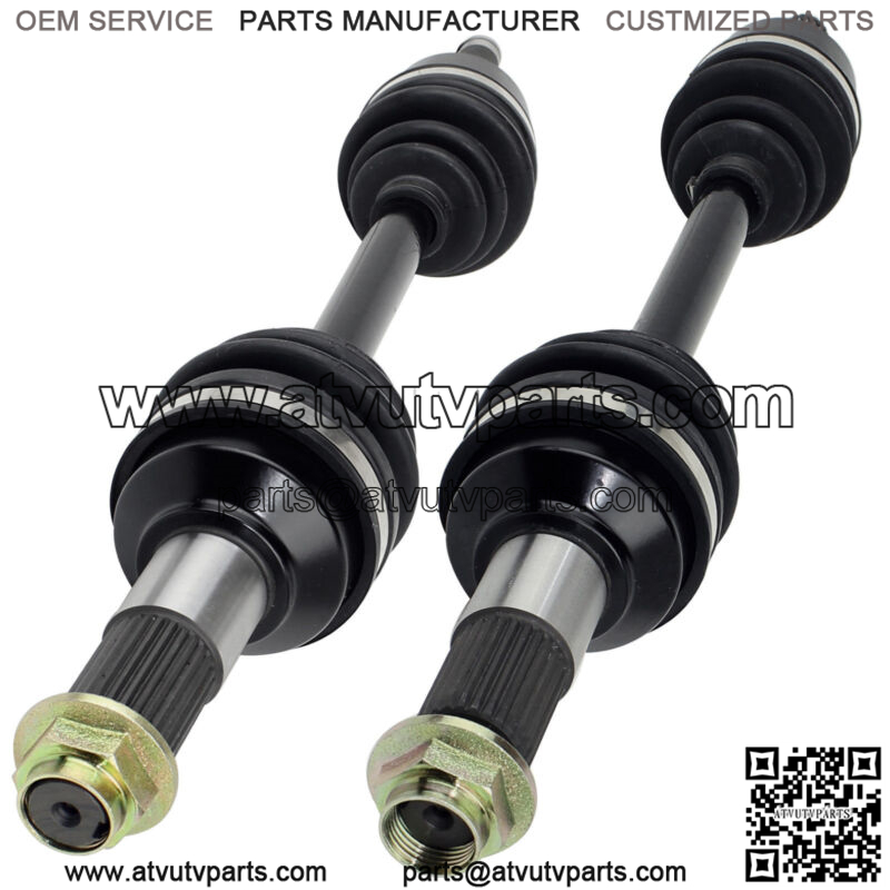 Front Left and Right CV Joint Axles for Yamaha Grizzly 660 YFM660F 4X4 2003-2008