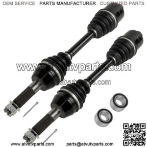 for Polaris 1332421 1332511 1332654 1332935 Rear RH/LH CV Joint Axle w/ Bearing
