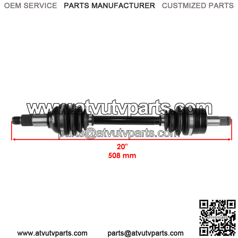 Front Left / Right CV Joint Axle for Yamaha Grizzly 700 YFM700 4WD FI 2007-2013 - Image 2