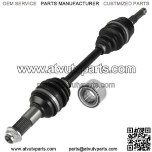 for Yamaha Grizzly 660 YFM660F 4X4 2003-2008 Front Left CV Joint Axle w/ Bearing