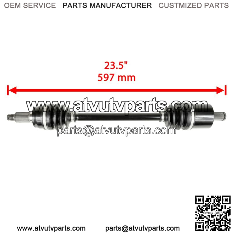 Front Left Complete CV Joint Axle for Polaris Sportsman XP 850 2009-2015 - Image 4
