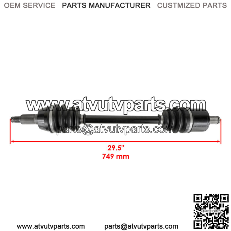 Front Right / Left Complete CV Joint Axle for Polaris 1332440 - Image 2
