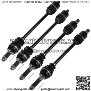 Front Rear Left Right CV Joint Axles for Polaris RZR S 800 EFI 2009-2014
