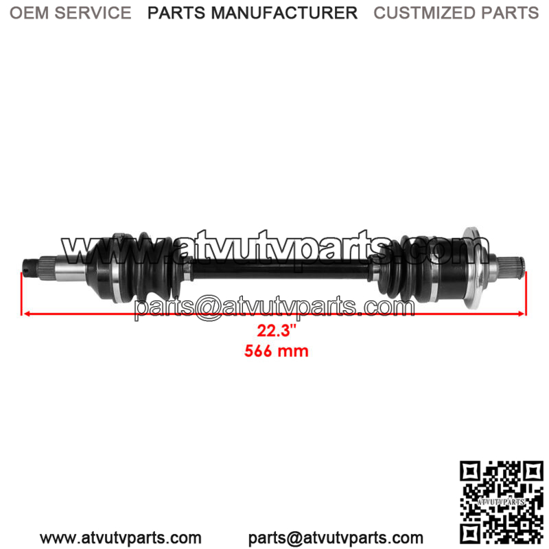 Front Right Complete CV Joint Axle for Arctic Cat 400 2006 2007 2008 - Image 2