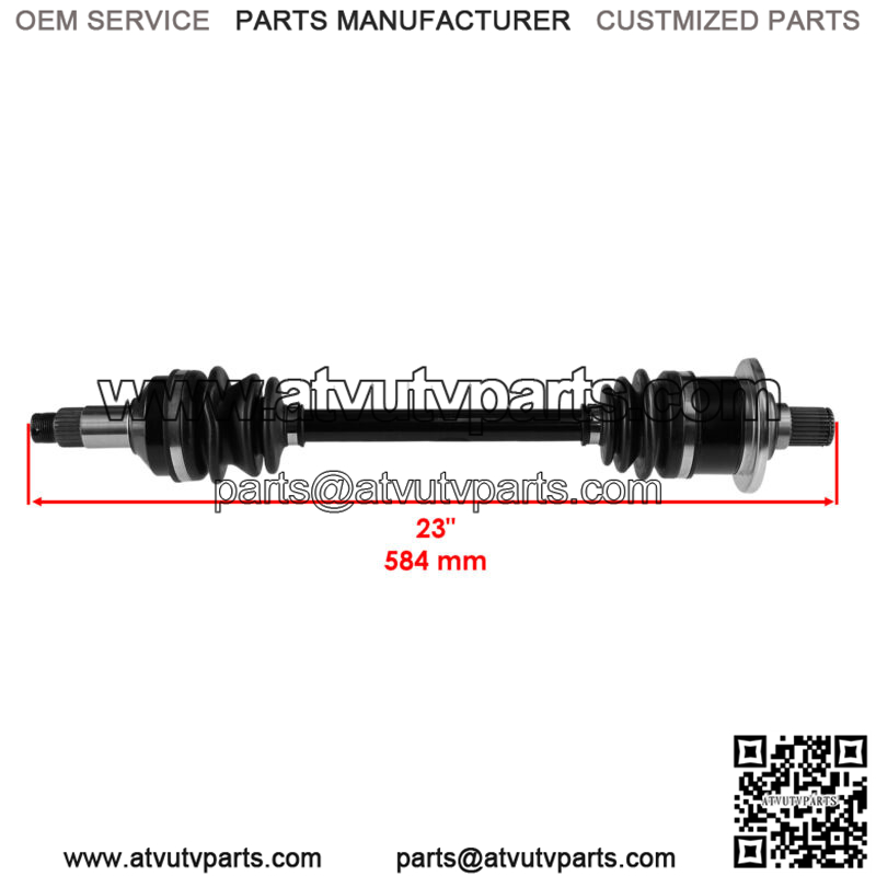 Rear Right / Left CV Joint Axle for Arctic Cat 1502-866, 1502-938 - Image 2