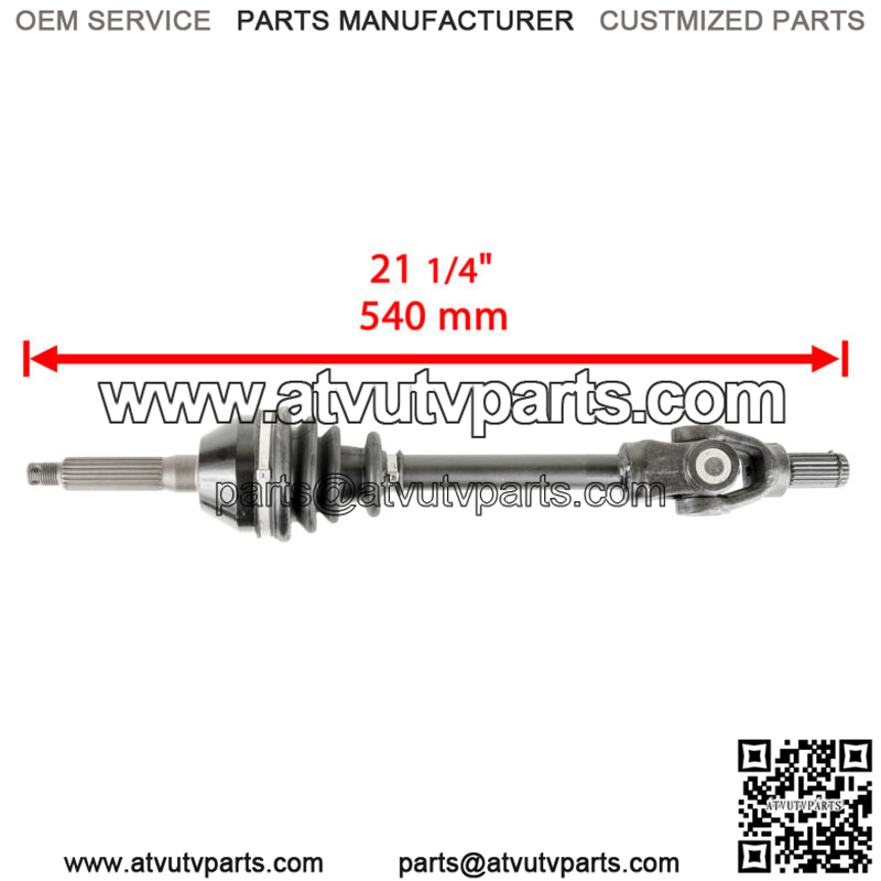 Front Left / Right Complete CV Joint Axle for Polaris 1380199, 1380218 - Image 3