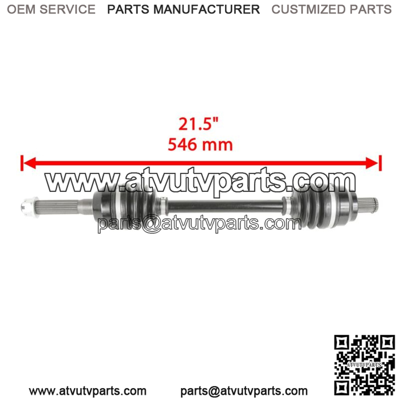 Front Left and Right CV Joint Axle Shaft for Polaris Sportsman 570 EFI 2014-2017 - Image 3