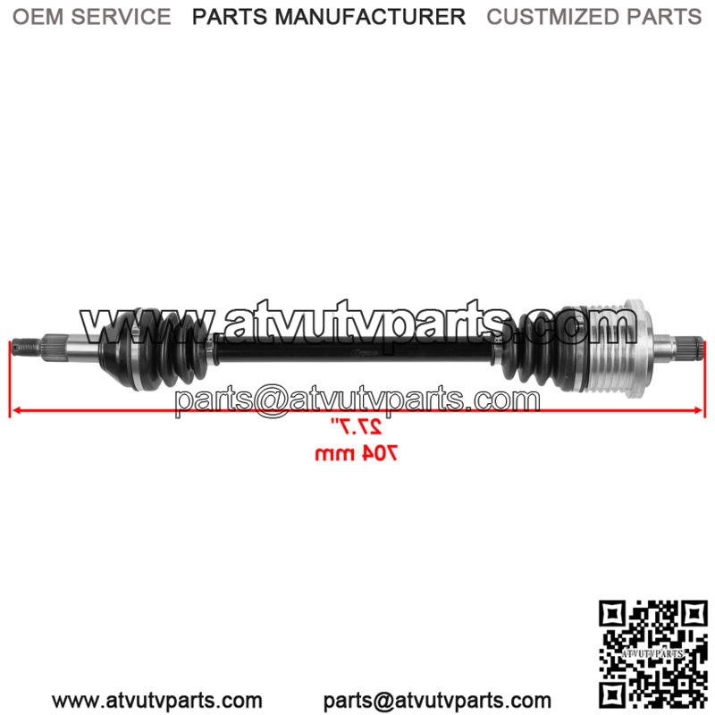 Rear CV Axles For Maverick Max 1000R 4x4 2018 Left Or Right - Image 2