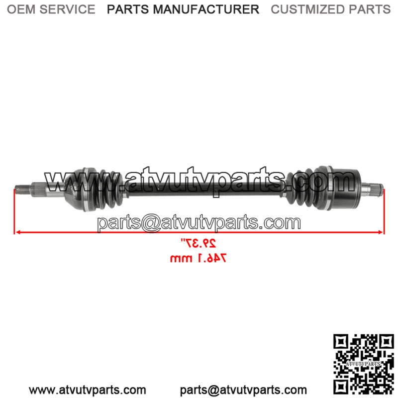 Rear Left Or Right CV Axle For Can-AmTraxter HD10 2018-2023 - Image 2