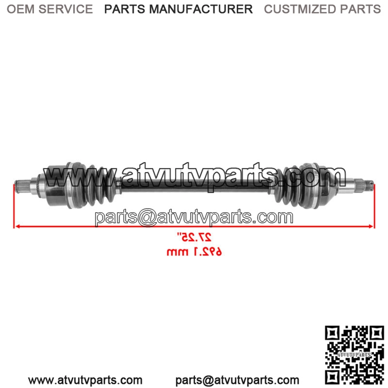 Front Left Or Right CV Axle For Arctic Cat HDX 700 CREW XT 2017 - Image 2
