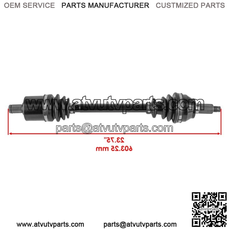 Front Left/Right CV Joint Axles For Polaris Sportsman 1000 High Lifter 2016-2017 - Image 2