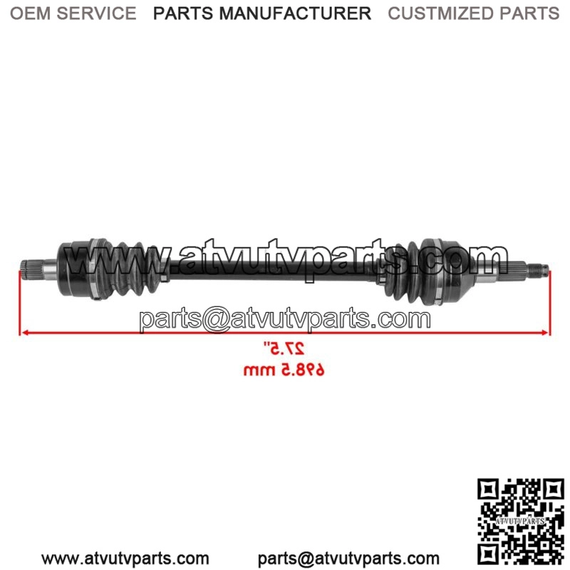 Front Left & Right CV Axles For Kawasaki Teryx4 750 KRT750C 4x4 LE EPS 2013 - Image 4