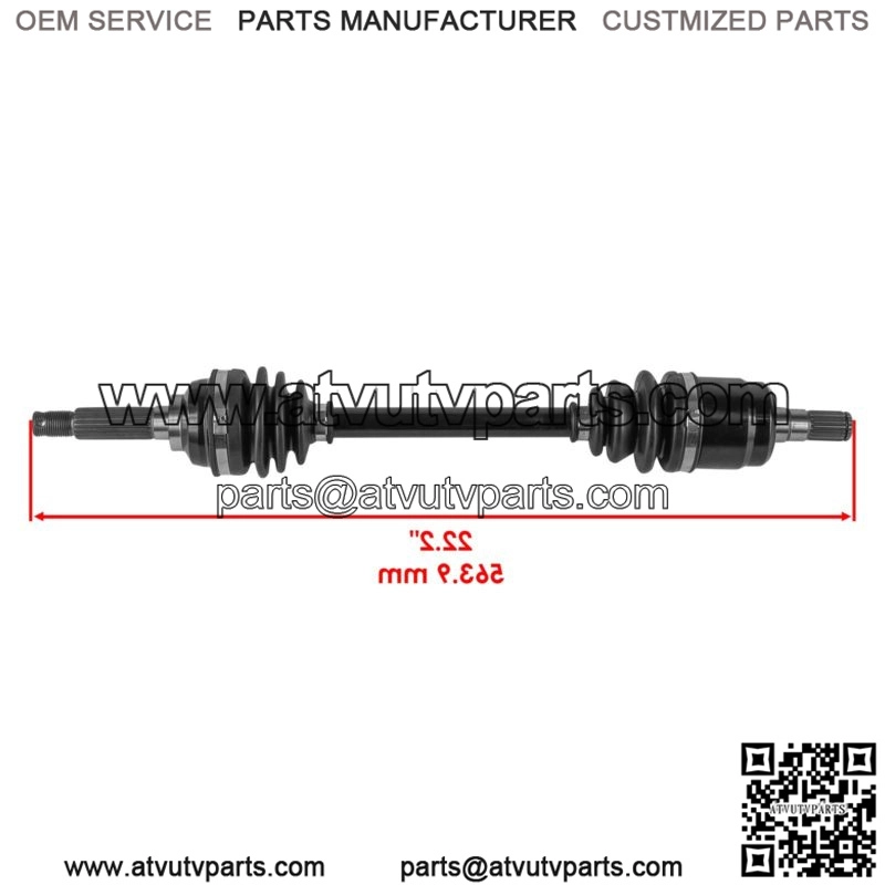 Front Left And Right CV Axle For Suzuki Eiger 4x4 LT-F400F 2002-2004 ATV - Image 4