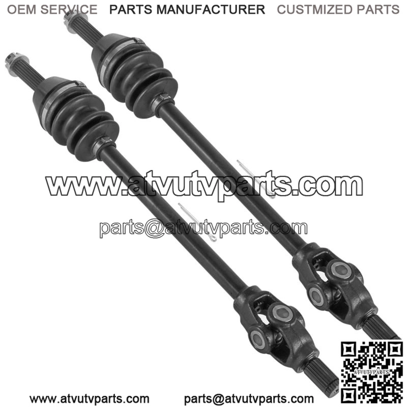 Front Left And Right CV Axles For Polaris Ranger 500 2x4 4x4 6X6 2000-2005 - Image 4