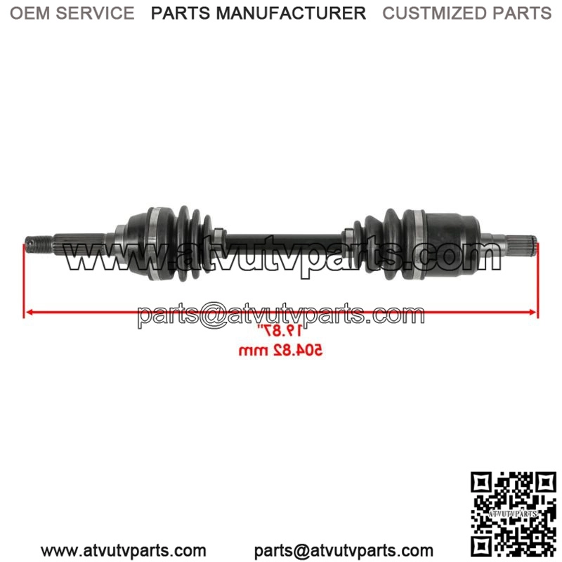 Front Left CV Axle For Suzuki King Quad LT-A400 LT-F400 2008-2022 ATV - Image 2