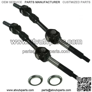2 Complete Left/Right Rear Drive Axle Shaft for Kawasaki Mule 3010 KAF620E 01~03 (For: More than one vehicle)