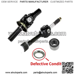 Complete Rear Drive Shaft to Kawasaki 39158-1109 39158-1105 39158-1104 w/ defect (For: More than one vehicle)