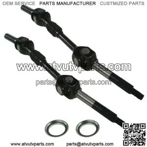 2 Complete Rear Drive Axle Shaft for Kawasaki 39158-1109 39158-1105 39158-1104 (For: More than one vehicle)