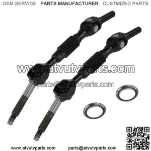 2 Complete Rear Axle Driveshaft to Kawasaki Mule 4010 Trans KAF950G Diesel 09~13