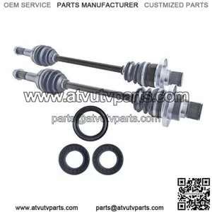 Yamaha rear cv axles & differential seal kit Rhino 660 2004 2005 2006 2007