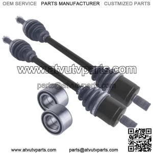 Polaris Ranger front cv axles & wheel bearings set 500 700