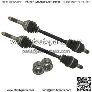 Kawasaki Teryx Teryx 4 rear cv axles & wheel bearings set 800 2016 2017 - 2019