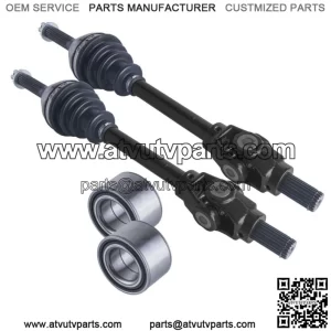 Polaris Sportsman front cv axles & wheel bearings set 500 600 700 2002 - 2004