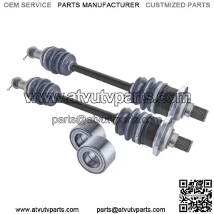 Arctic Cat 1000 650 700 rear cv axles & wheel bearings set 2005 2006 2007 - 2011