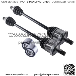 Can Am Maverick rear cv axles & wheel bearings set 1000 2013 2014 2015 2016