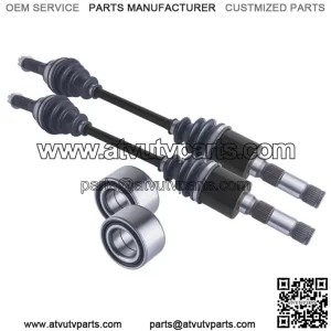 Polaris Ranger rear cv axles & wheel bearings set 500 700 2007 2008 2009 2010