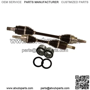 Honda front cv axle & wheel bearing set Pioneer 500 2015 2016