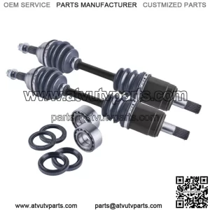 Honda Front cv axles wheel bearings & seals set TRX 500 650 2001 2002 2003 2004