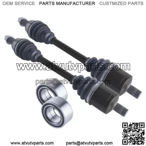 Polaris RZR front cv axles & wheel bearings set 900 50" 55" 1333262