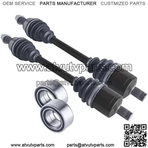 Replacement for Front cv axles & Wheel Bearings Set Polaris RZR 900 50" 2015 2016 2017 1333262