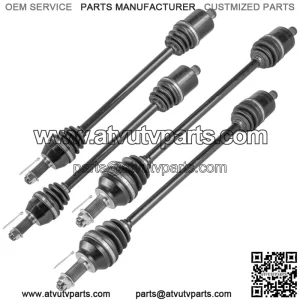 Front Rear CV Joint Axle Shaft for Polaris RZR XP 4 1000 2017 2018 Left Right (For: Polaris)