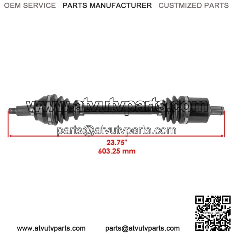 Front Left/Right CV Joint Axles For Polaris Sportsman Touring 1000 2016-2017 (For: Polaris) - Image 2