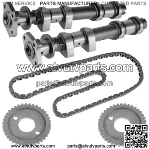 Fits Polaris RZR XP 900 Intake Exhaust Camshaft w/ Timing Chain Sprocket 2011-13 (For: Polaris)
