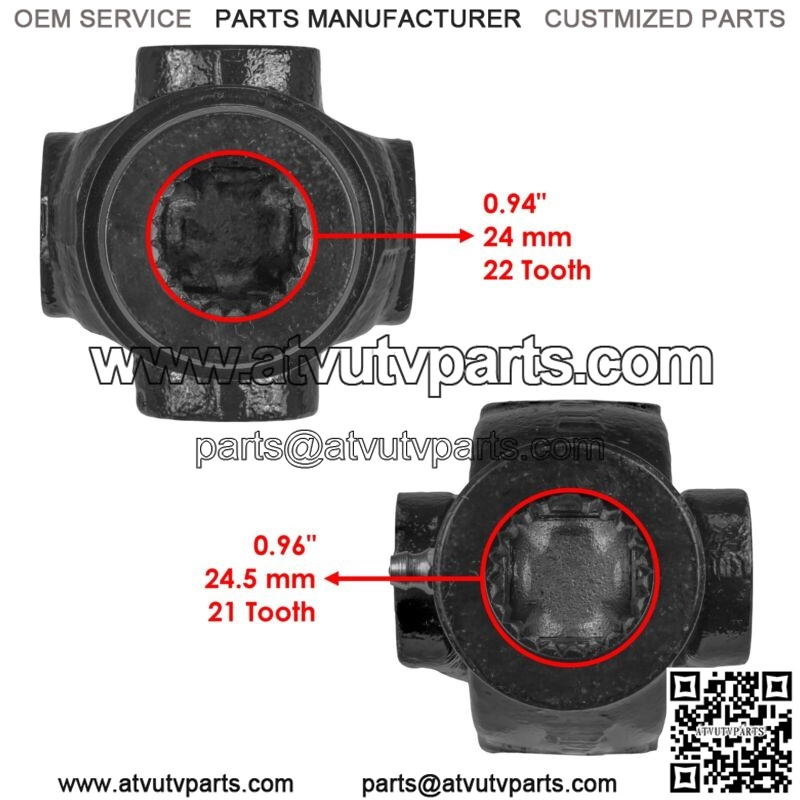 Front Prop Drive Shaft Assembly For Polaris Sportsman 400 HO 4x4 2011-2022 (For: Polaris Sportsman 800) - Image 2