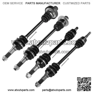 Front Rear LH RH Axles for Yamaha Rhino 660 YXR660F 06-07 / 450 YXR450F 06-09 (Fits: Yamaha Rhino 660)