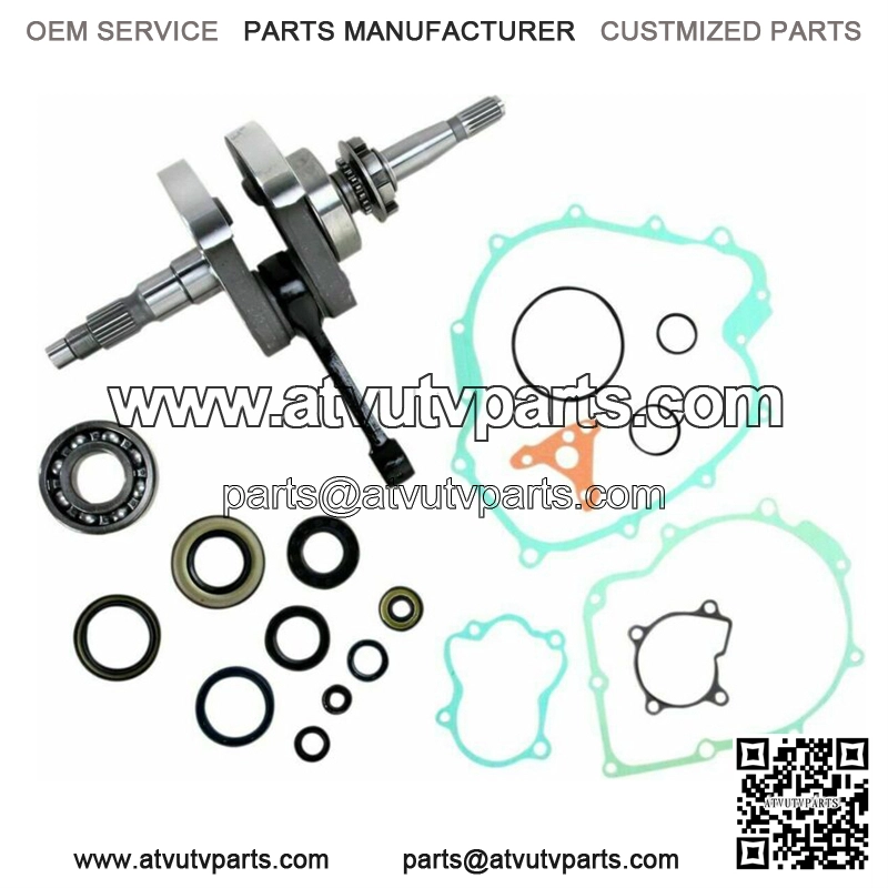 Bottom End Rebuild Kit Crankshaft Yamaha 660 Rhino 04-07 Grizzly 02-08 (Fits: Yamaha Rhino 660)