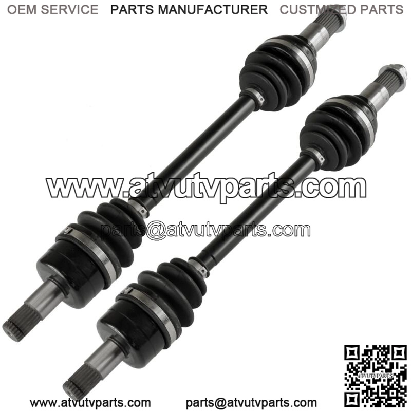 Front Left And Right CV Joint Axles for Yamaha Grizzly 700 YFM700 4WD 2014-2020 - Image 5