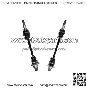 Rear CV Axle Shafts Pair for Yamaha YXR66F Rhino 660 2006-2009 YXR45F Rhino 450 (For: Yamaha)