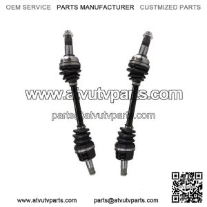 Front CV Axle Shafts Pair 2 for Yamaha YFM700 Grizzly FI 4x4 Auto YFM700K Kodiak (For: Yamaha)